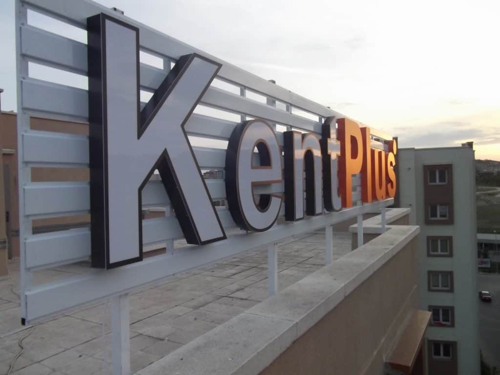 Çatı Tabelası Yapan Yerler